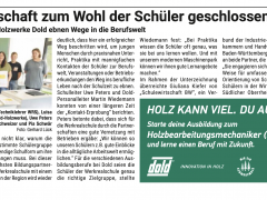 Bildungspartnerschaft Dold Sägewerke