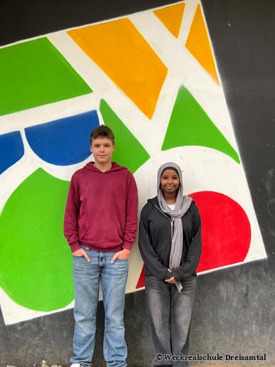 Klasse 8 (Paul und Aniso)